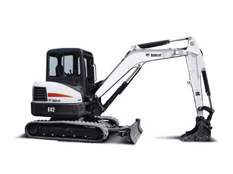 bobcat e42 mini excavator backhoe|bobcat e42 excavator specifications.